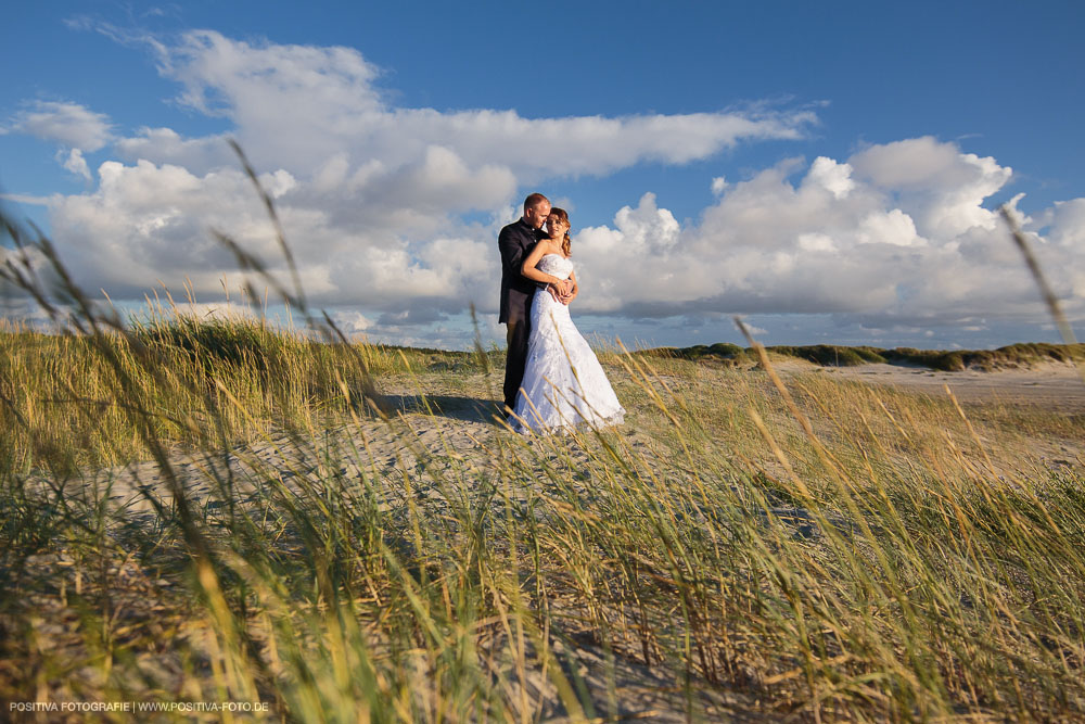 After-Wedding-Shooting Brautpaarshooting mit Olga und Alex in Sankt Peter-Ording an der Nordsee in Schleswig-Holstein - Hochzeitsfotografen Vitaly Nosov & Nikita Kret / Positiva Fotografie