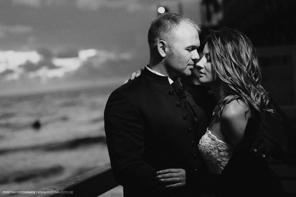 After-Wedding-Shooting Brautpaarshooting mit Olga und Alex in Sankt Peter-Ording an der Nordsee in Schleswig-Holstein - Hochzeitsfotografen Vitaly Nosov & Nikita Kret / Positiva Fotografie