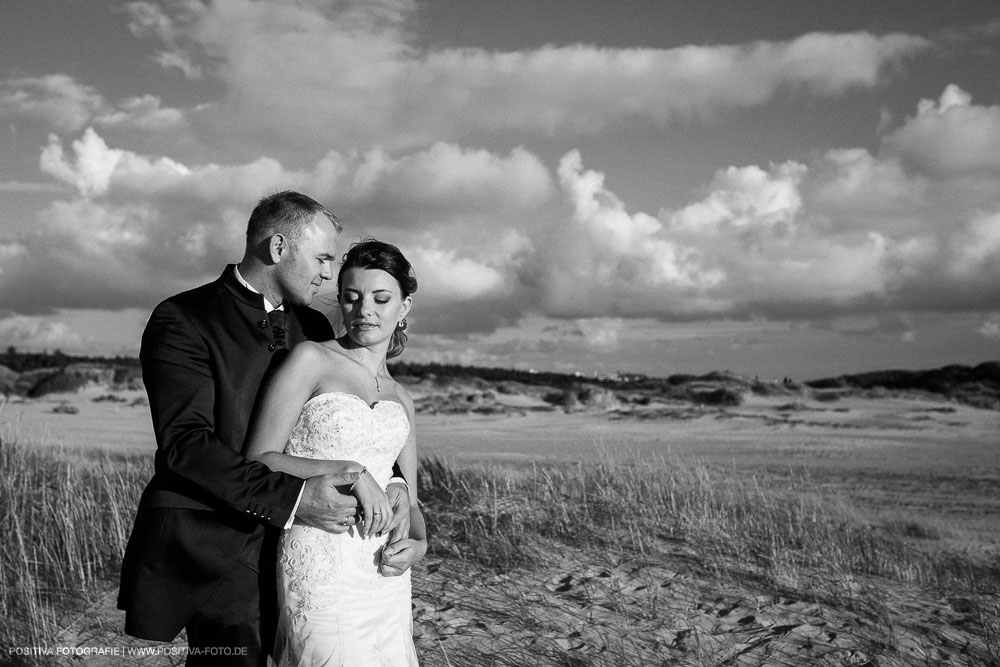 After-Wedding-Shooting Brautpaarshooting mit Olga und Alex in Sankt Peter-Ording an der Nordsee in Schleswig-Holstein - Hochzeitsfotografen Vitaly Nosov & Nikita Kret / Positiva Fotografie