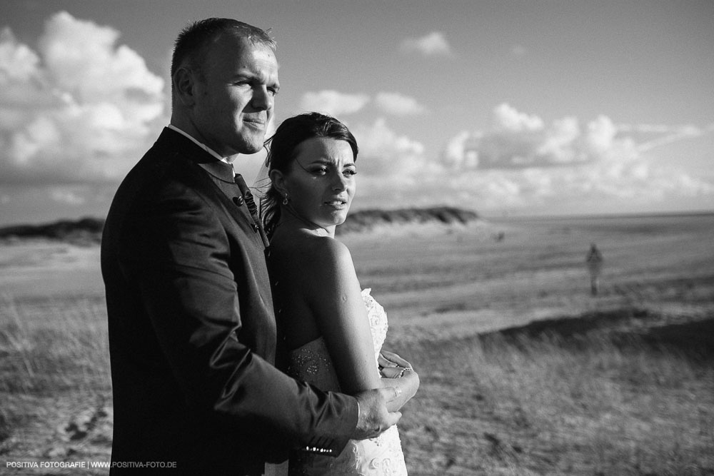 After-Wedding-Shooting Brautpaarshooting mit Olga und Alex in Sankt Peter-Ording an der Nordsee in Schleswig-Holstein - Hochzeitsfotografen Vitaly Nosov & Nikita Kret / Positiva Fotografie