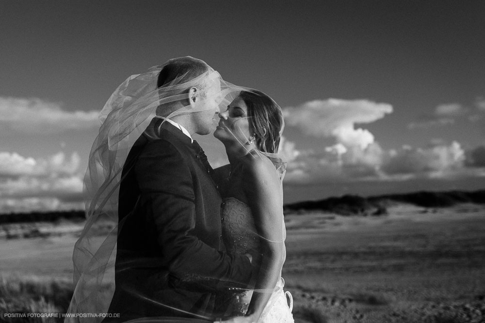 After-Wedding-Shooting Brautpaarshooting mit Olga und Alex in Sankt Peter-Ording an der Nordsee in Schleswig-Holstein - Hochzeitsfotografen Vitaly Nosov & Nikita Kret / Positiva Fotografie