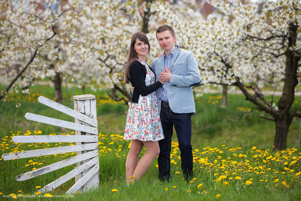 Fotoshooting mit Julia und Walerij im Altem Land - Positiva Fotografie