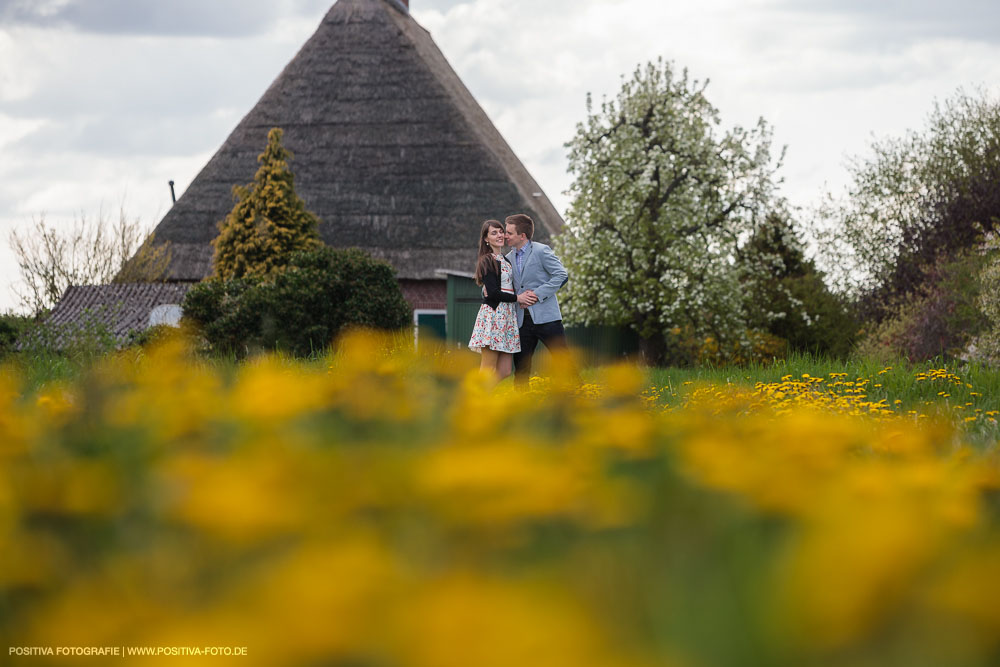 Fotoshooting mit Julia und Walerij im Altem Land - Positiva Fotografie