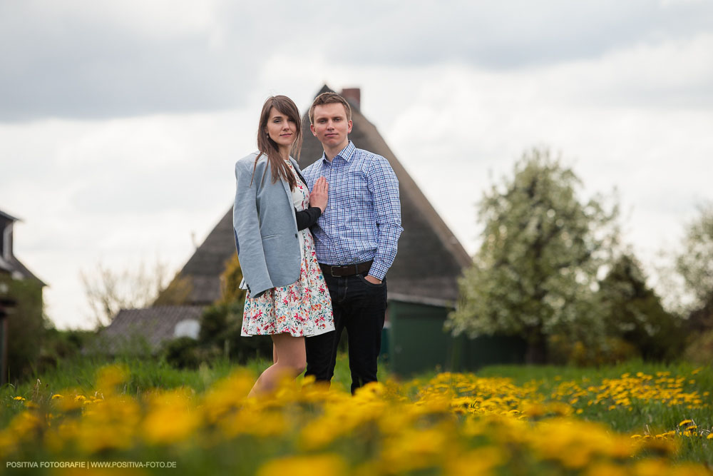 Fotoshooting mit Julia und Walerij im Altem Land - Positiva Fotografie