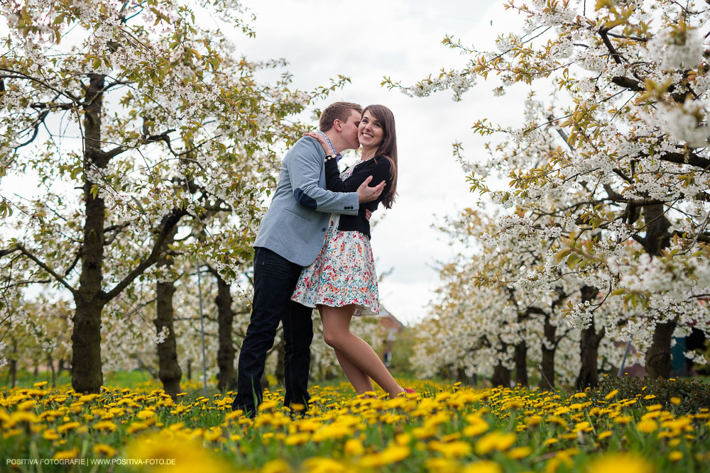 Fotoshooting mit Julia und Walerij im Altem Land - Positiva Fotografie