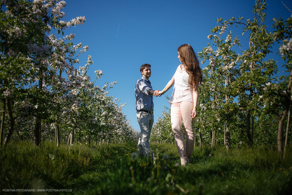 Fotoshooting mit Lusine und Dima im Alten Land - Vitaly Nosov & Nikita Kret - Positiva Fotografie