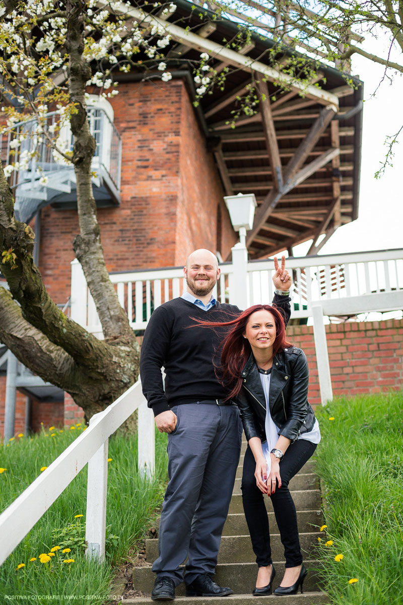 Fotoshooting, Engagementshooting mit Wladimir und Olga - Altes Land, Niedersachsen. Fotografen Vitaly Nosov und Nikita Kret / Positiva Fotografie