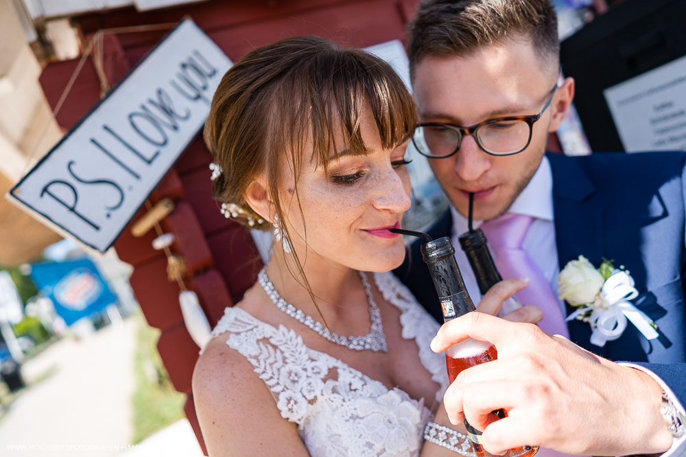 Hochzeit von Alex und Anna in Lübeck - Brautpaarshooting in Timmendorf Strand an der Ostsee / Vitaly Nosov & Nikita Kret - Hochzeitsfotografie