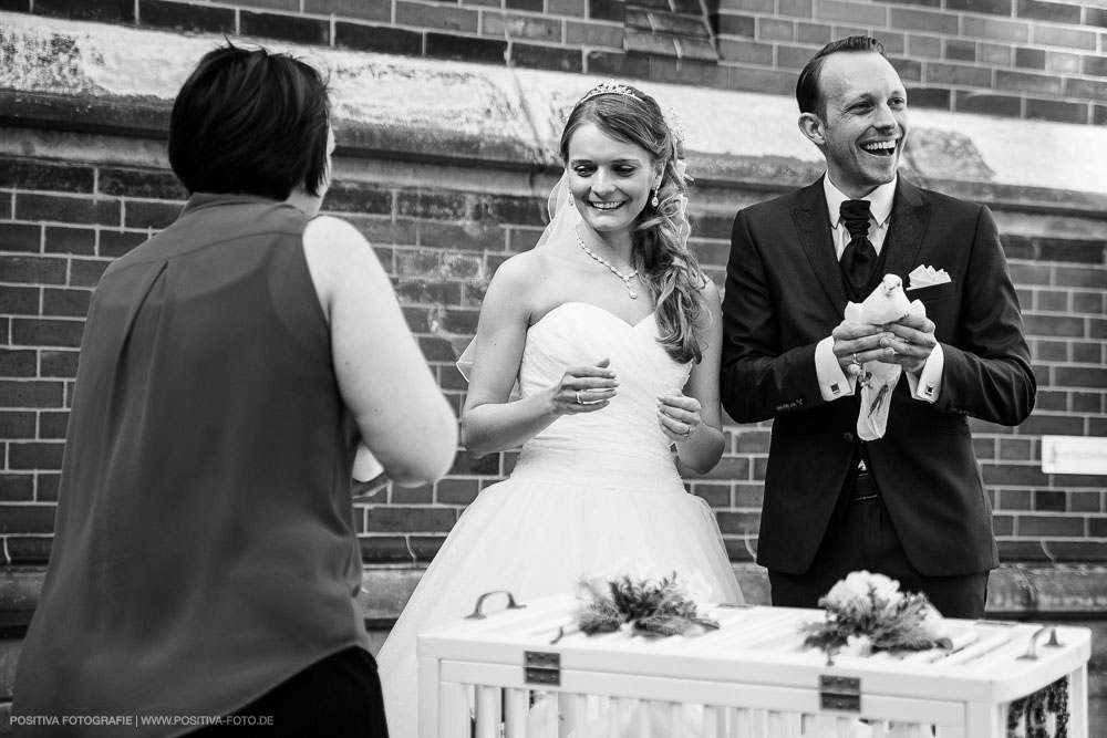 Hochzeitsfotografie: Hochzeit von Anna und Martin in St. Gerdrud-Kirche und Elb-Panorama in Hamburg / Vitaly Nosov & Nikita Kret - Hochzeitsfotograf Hamburg