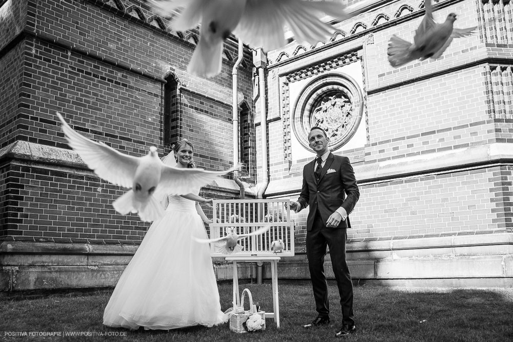 Hochzeitsfotografie: Hochzeit von Anna und Martin in St. Gerdrud-Kirche und Elb-Panorama in Hamburg / Vitaly Nosov & Nikita Kret - Hochzeitsfotograf Hamburg