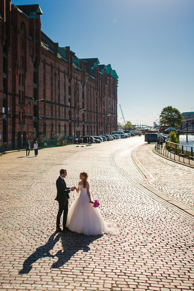 Hochzeitsfotografie: Hochzeit von Anna und Martin in St. Gerdrud-Kirche und Elb-Panorama in Hamburg / Vitaly Nosov & Nikita Kret - Hochzeitsfotograf Hamburg