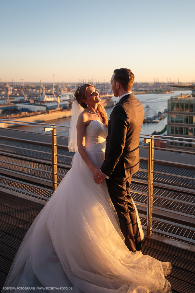 Hochzeitsfotografie: Hochzeit von Anna und Martin in St. Gerdrud-Kirche und Elb-Panorama in Hamburg / Vitaly Nosov & Nikita Kret - Hochzeitsfotograf Hamburg