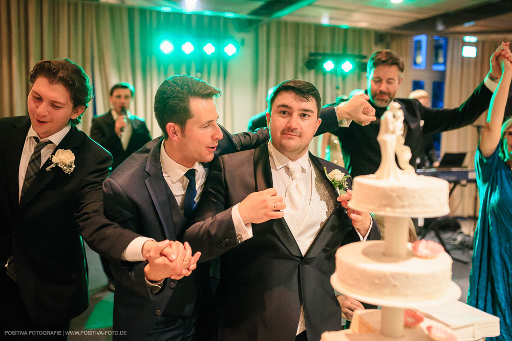 Hochzeit von Jan und Andrea in Grand Elyse Hamburg: Hochzeitsfotos und Hochzeitsclip - Vitaly Nosov & Nikita Kret / Positiva Fotografie