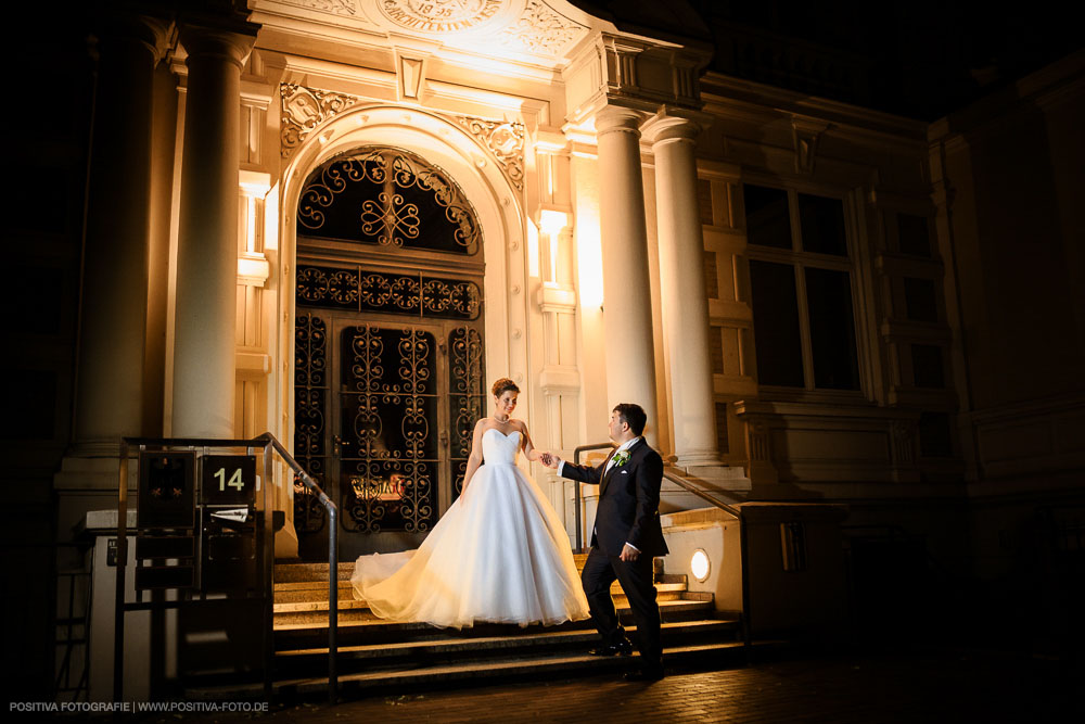 Hochzeit von Jan und Andrea in Grand Elyse Hamburg: Hochzeitsfotos und Hochzeitsclip - Vitaly Nosov & Nikita Kret / Positiva Fotografie