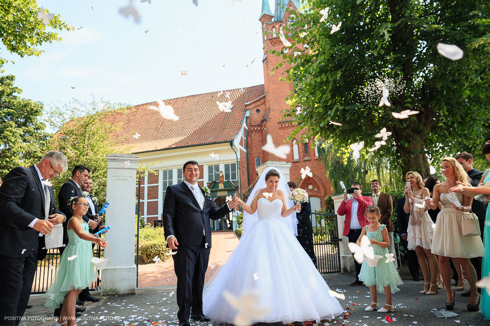 Hochzeit von Jan und Andrea in Grand Elyse Hamburg: Hochzeitsfotos und Hochzeitsclip - Vitaly Nosov & Nikita Kret / Positiva Fotografie