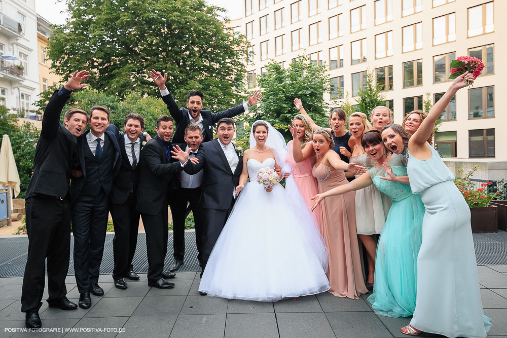 Hochzeit von Jan und Andrea in Grand Elyse Hamburg: Hochzeitsfotos und Hochzeitsclip - Vitaly Nosov & Nikita Kret / Positiva Fotografie