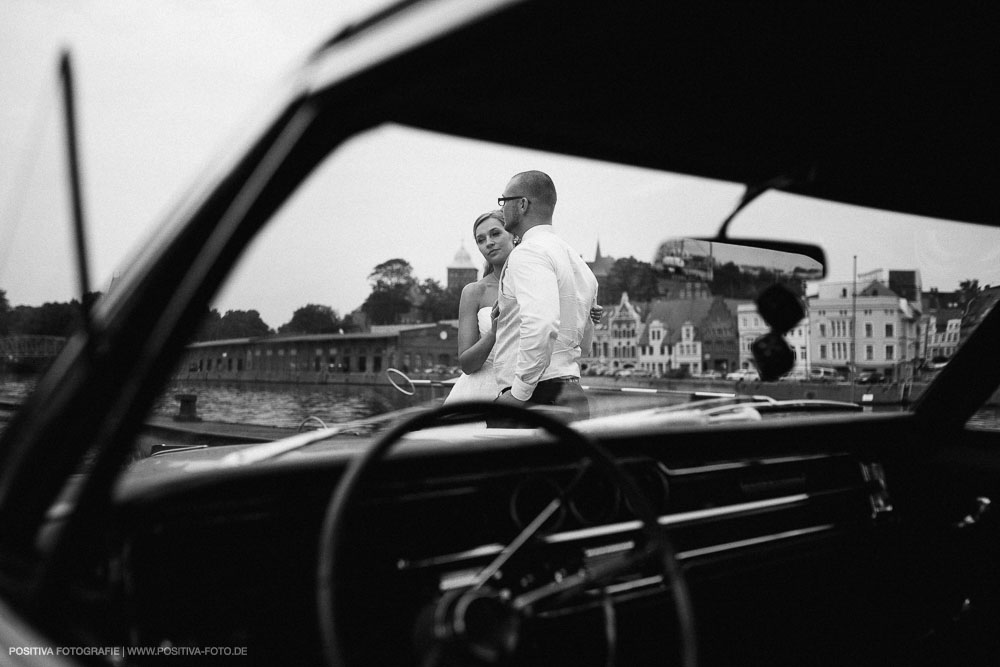 Hochzeit von Maria und Ingwio in Lübeck: Hochzeitsreportage und Brautpaarportraits - Hochzeitsfotografen Vitaly Nosov & Nikita Kret / Positiva Fotografie