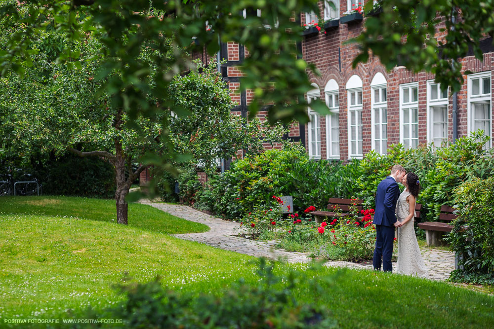 Brautpaarportraits von Xenia und Dimitri in Lüneburg / Positiva Fotografie - Hochzeitsfotografen aus Hamburg