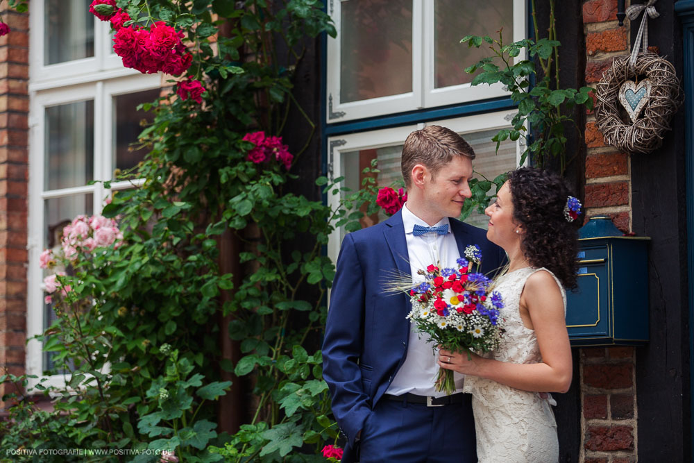 Brautpaarportraits von Xenia und Dimitri in Lüneburg / Positiva Fotografie - Hochzeitsfotografen aus Hamburg