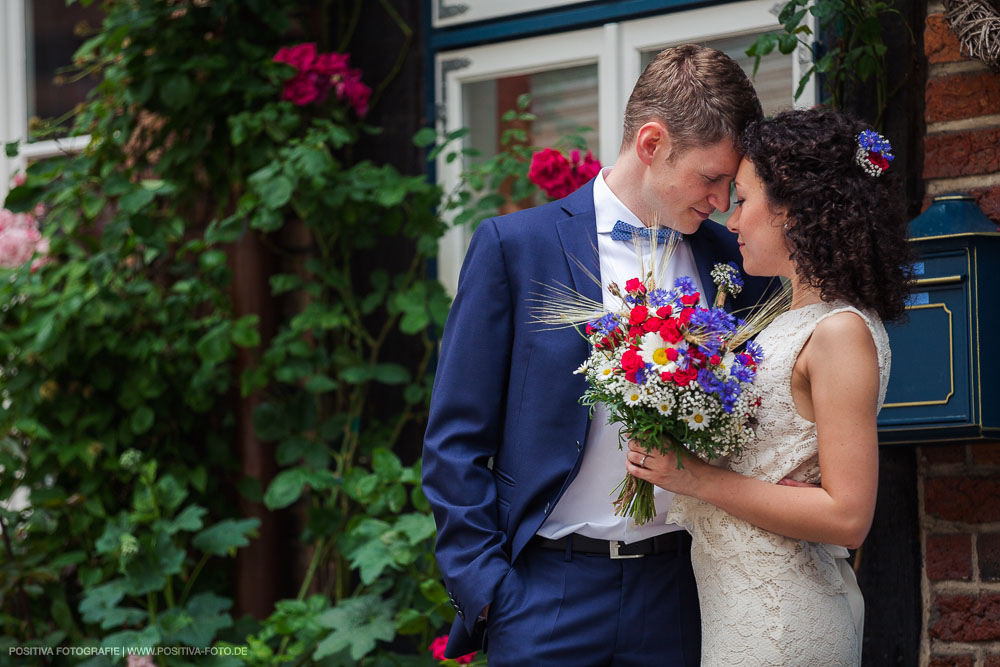 Brautpaarportraits von Xenia und Dimitri in Lüneburg / Positiva Fotografie - Hochzeitsfotografen aus Hamburg