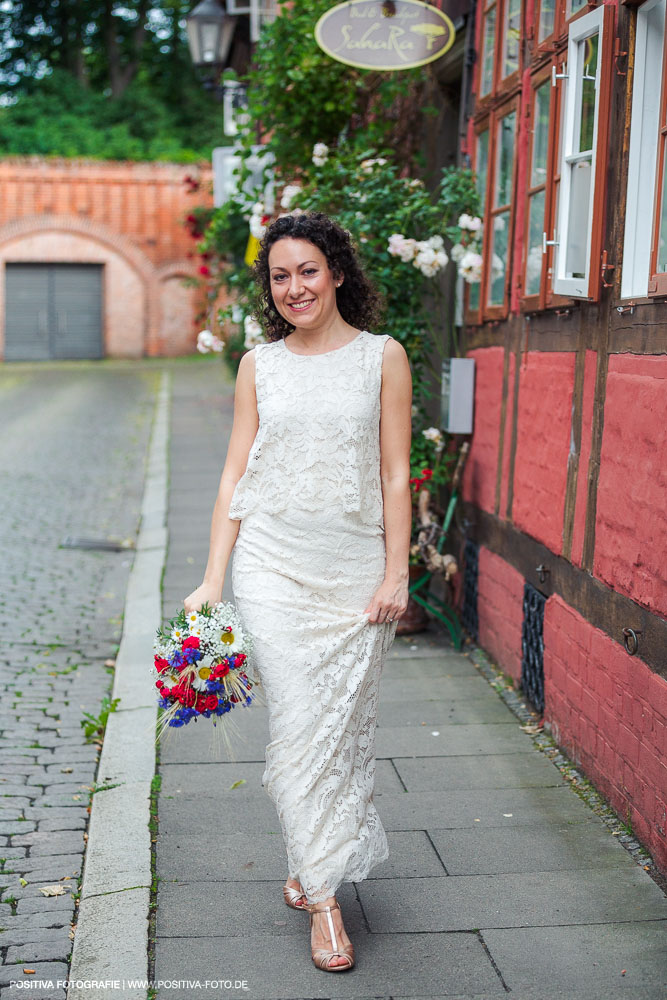 Brautpaarportraits von Xenia und Dimitri in Lüneburg / Positiva Fotografie - Hochzeitsfotografen aus Hamburg