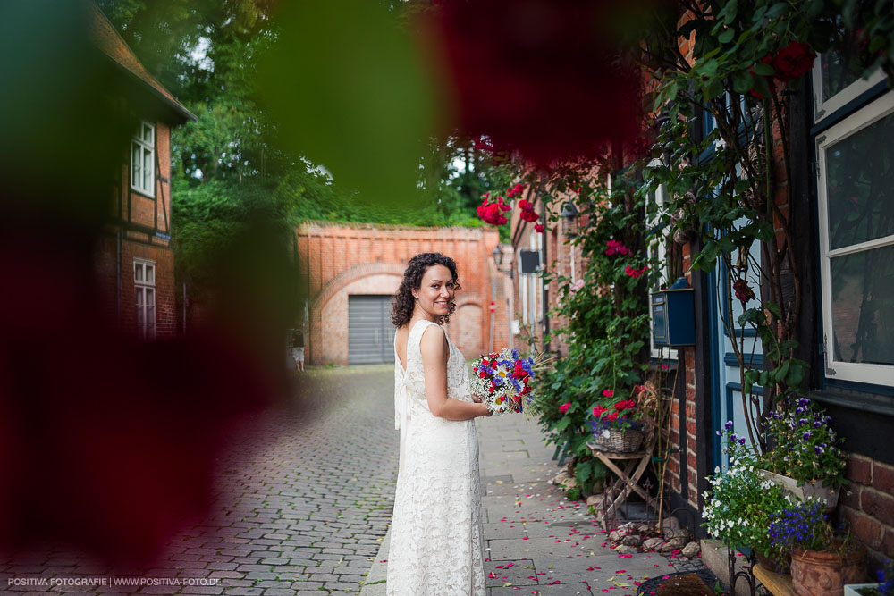 Brautpaarportraits von Xenia und Dimitri in Lüneburg / Positiva Fotografie - Hochzeitsfotografen aus Hamburg
