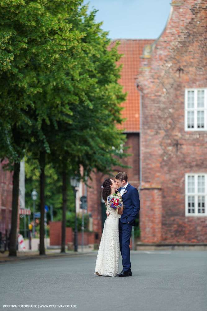 Brautpaarportraits von Xenia und Dimitri in Lüneburg / Positiva Fotografie - Hochzeitsfotografen aus Hamburg