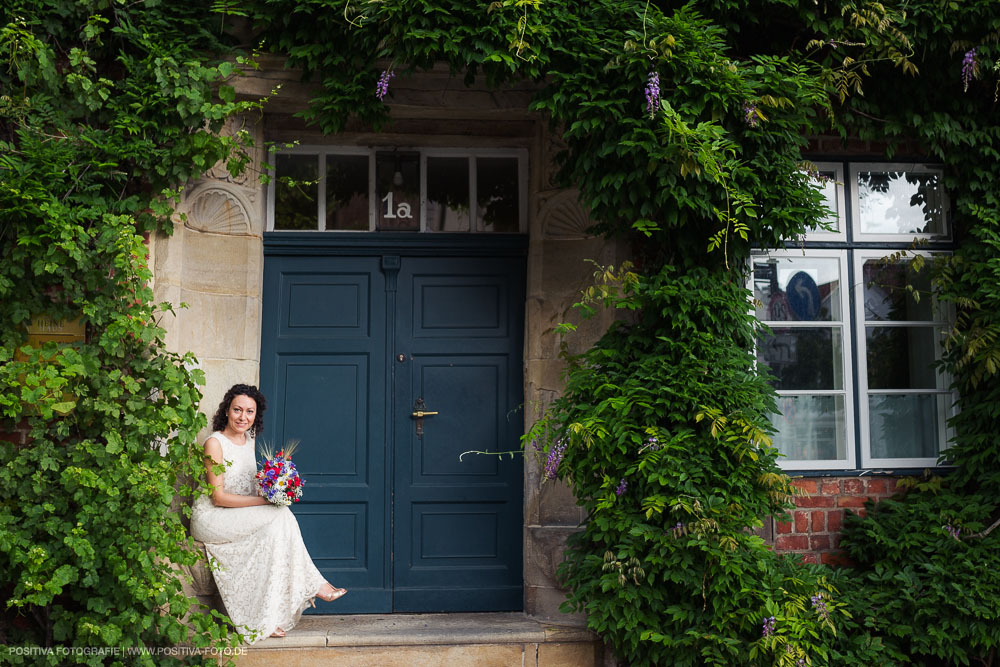 Brautpaarportraits von Xenia und Dimitri in Lüneburg / Positiva Fotografie - Hochzeitsfotografen aus Hamburg