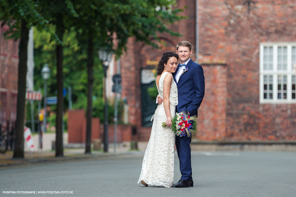 Brautpaarportraits von Xenia und Dimitri in Lüneburg / Positiva Fotografie - Hochzeitsfotografen aus Hamburg