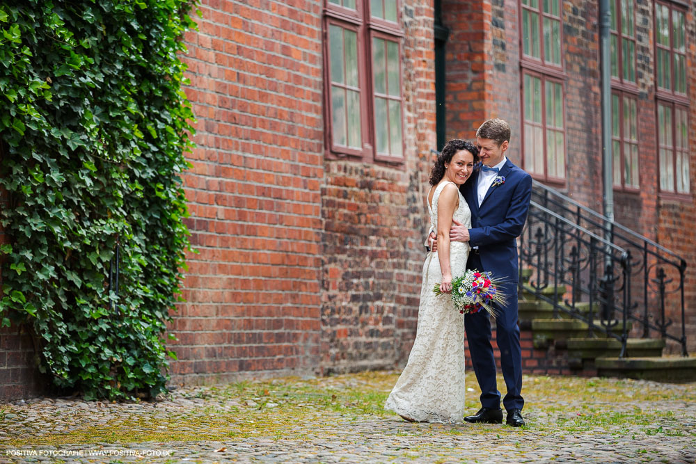 Brautpaarportraits von Xenia und Dimitri in Lüneburg / Positiva Fotografie - Hochzeitsfotografen aus Hamburg