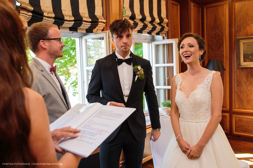 Hochzeit von Aliya & Mathias im Zollenspieker Fährhaus an der Elbe in Hamburg / Vitaly Nosov & Nikita Kret - Hochzeitsfotograf