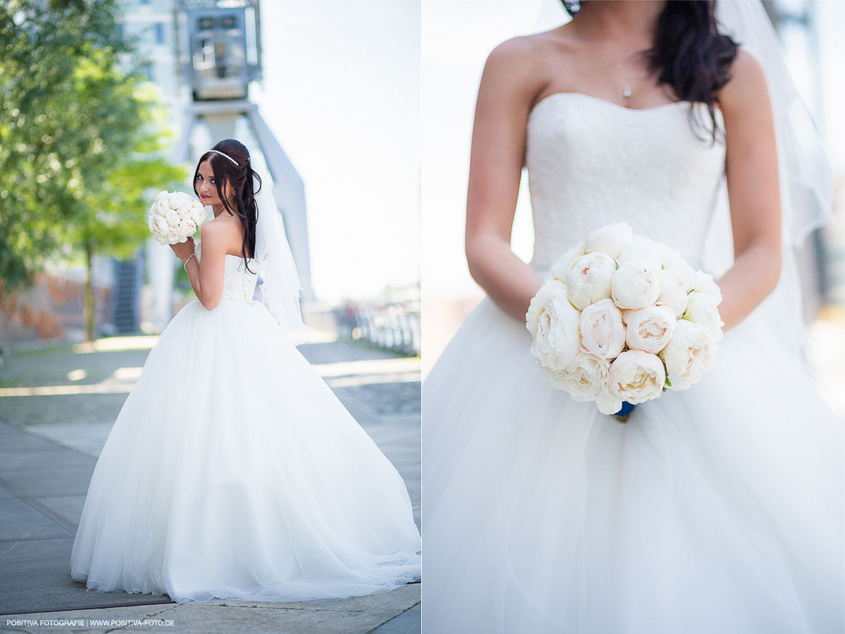 Standesamlische Trauung, Fotoshooting, Hochzeit im Reinbeker Schloss. Hochzeitsfotografen - Fotografen Vitaly Nosov und Nikita Kret / Positiva Fotografie Hamburg