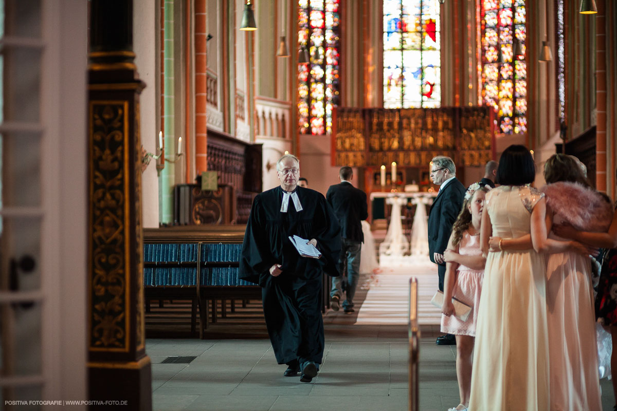 Hochzeitsfotografie, kirchliche Trauung in Lüneburg in Niedersachen