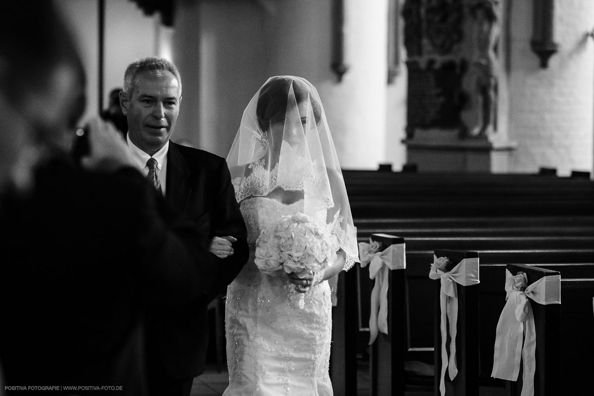 Hochzeitsfotografie, kirchliche Trauung in Lüneburg in Niedersachen