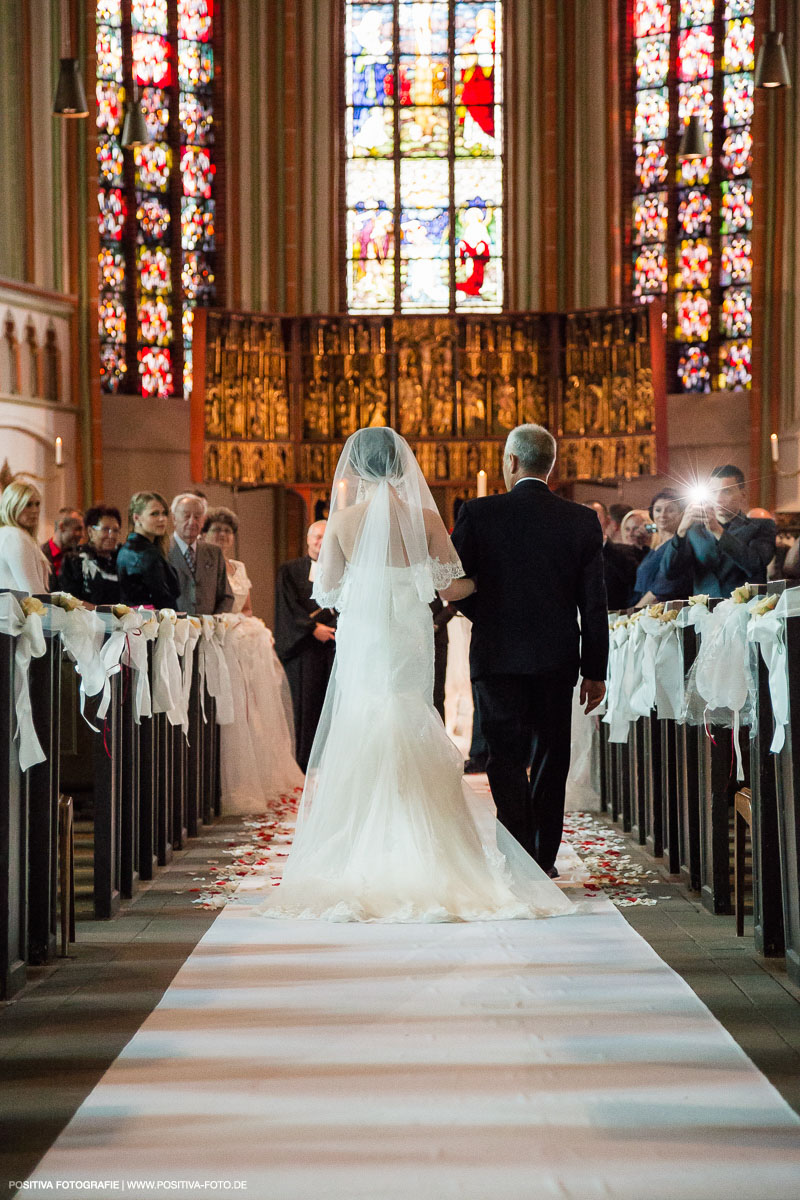 Hochzeitsfotografie, kirchliche Trauung in Lüneburg in Niedersachen