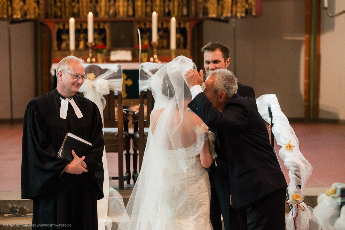 Hochzeitsfotografie, kirchliche Trauung in Lüneburg in Niedersachen