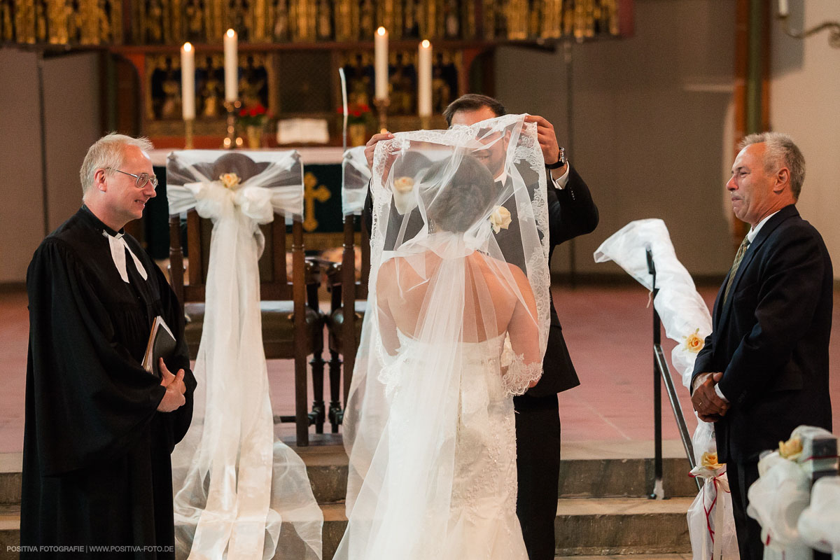 Hochzeitsfotografie, kirchliche Trauung in Lüneburg in Niedersachen