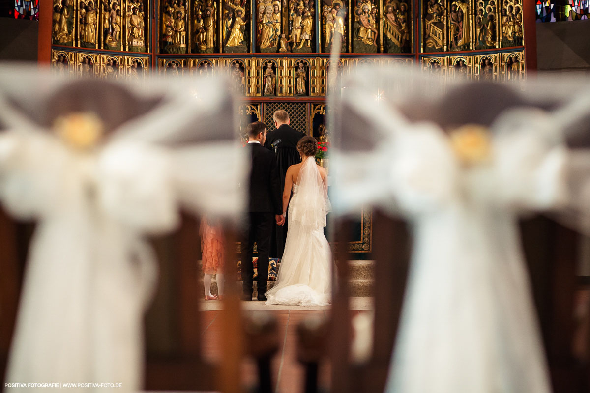 Hochzeitsfotografie, kirchliche Trauung in Lüneburg in Niedersachen