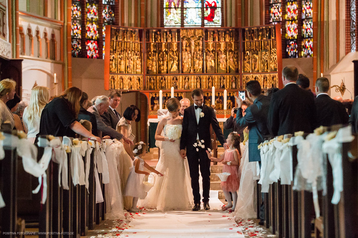 Hochzeitsfotografie, kirchliche Trauung in Lüneburg in Niedersachen