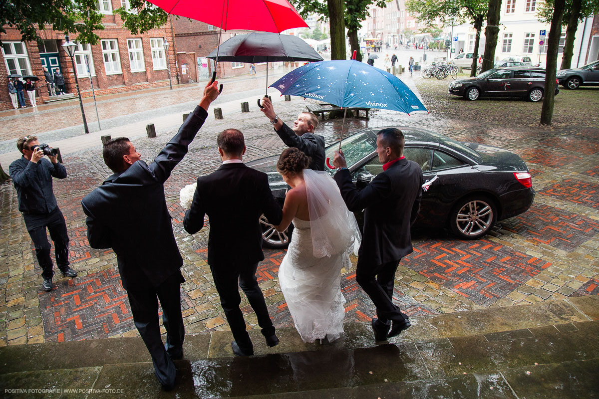 Hochzeitsfotografie, kirchliche Trauung in Lüneburg in Niedersachen