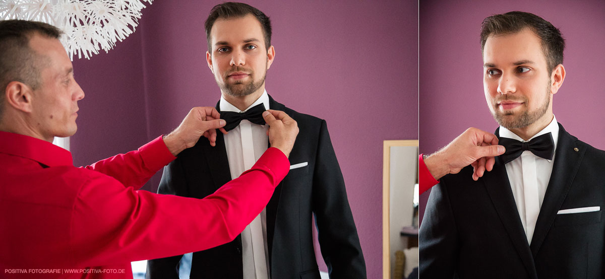 Hochzeitsfotografie, Hochzeit von Katerina und Andre Getting Ready in Geesthachst in Schleswig-Holstein