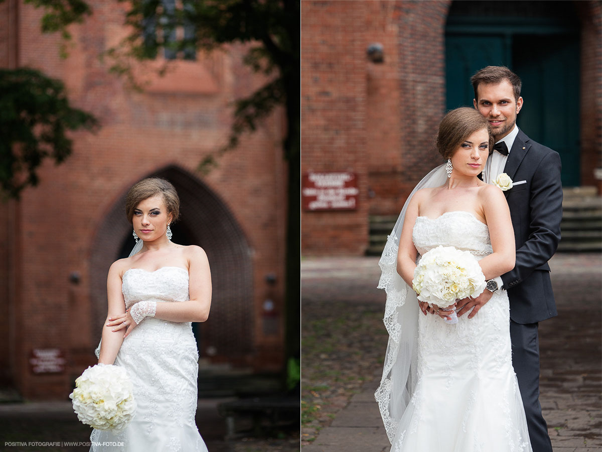 Hochzeitsfotografie, Getting Ready in Geesthachst in Schleswig-Holstein, kirchliche Trauung in Lüneburg in Niedersachen