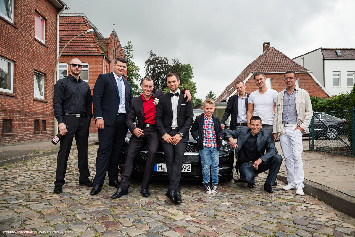 Hochzeitsfotografie, Hochzeit von Katerina und Andre Getting Ready in Geesthachst in Schleswig-Holstein