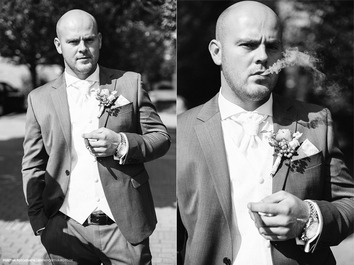 Hochzeit von Olga und Wladimir in Rendsburg in Schleswig-Holstein. Hochzeitsfotografen - Fotografen Vitaly Nosov und Nikita Kret / Positiva Fotografie