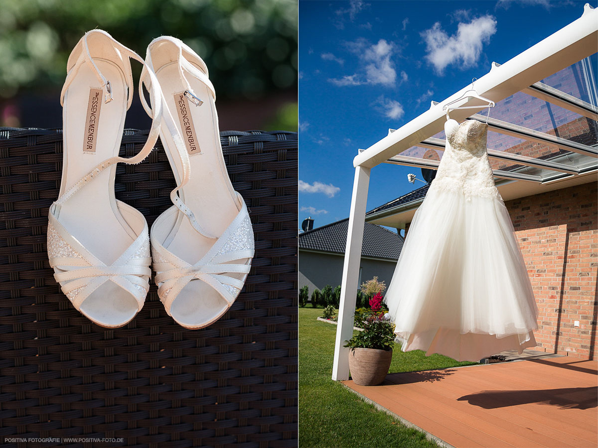 Hochzeit von Olga und Wladimir in Rendsburg in Schleswig-Holstein. Hochzeitsfotografen - Fotografen Vitaly Nosov und Nikita Kret / Positiva Fotografie